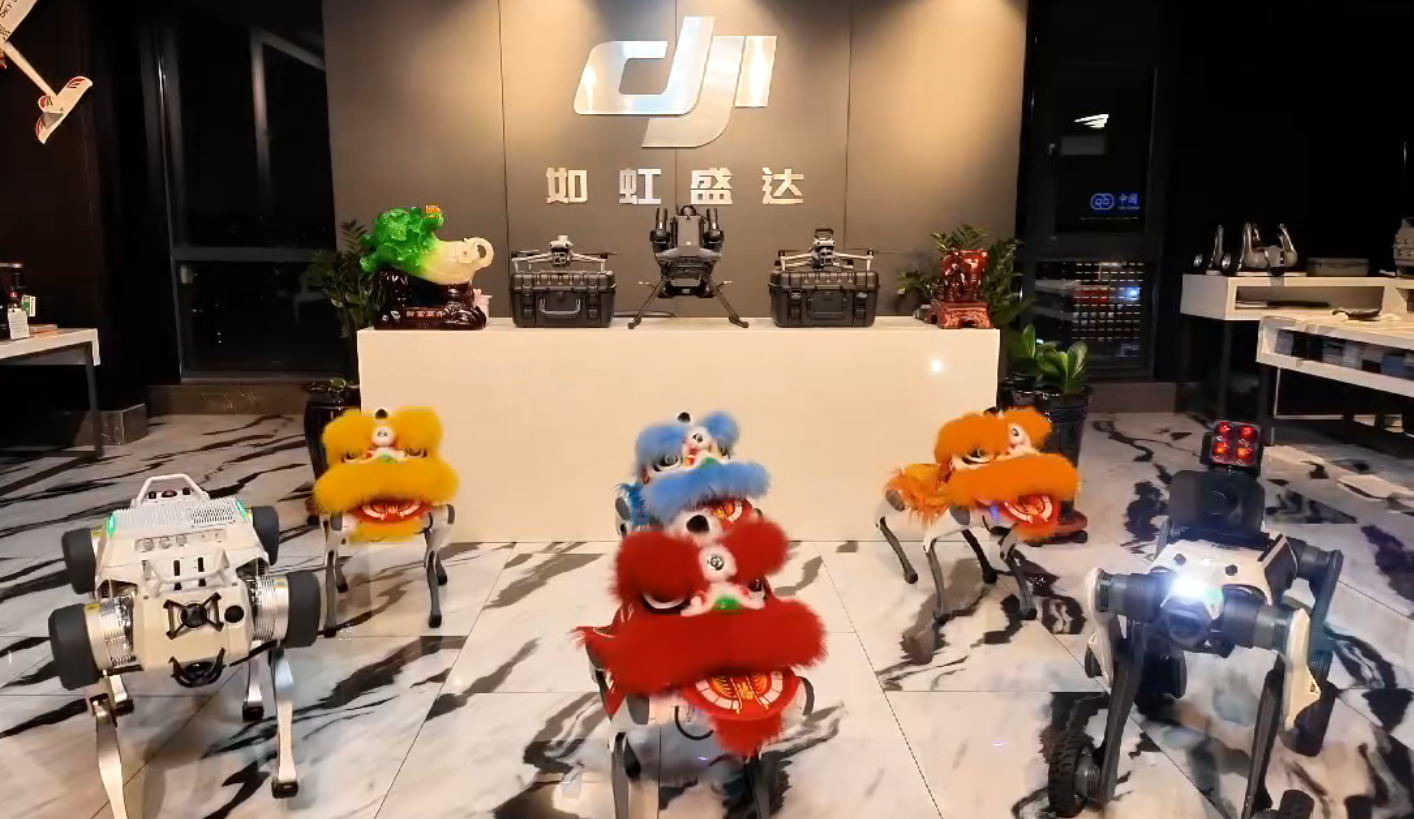 灵动身姿，科技之美，机器狗高能表演上线!